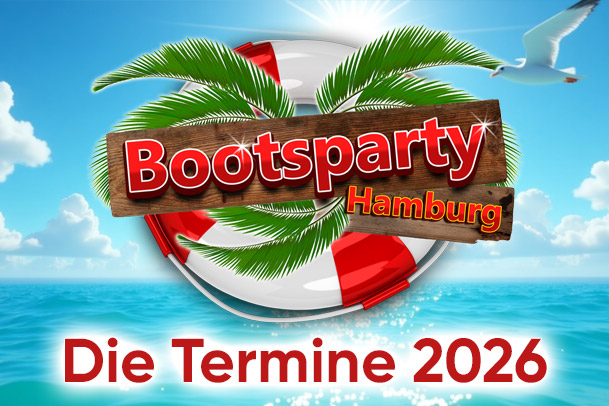 Die Termine der Bootsparty Hamburg 2026 sind da